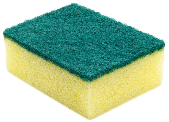 dishwashing sponge